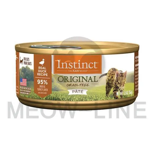 Nature's Variety Instinct 經典無穀物系列 鴨肉配方貓罐 5.5oz